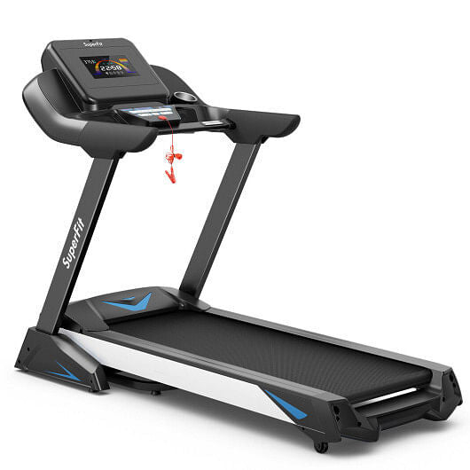Apex Gym 4.75 HP Foldable Treadmill – Smart APP - Controlled Runner with 15 Auto Incline for Home Cardio - Apex Gym