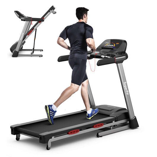 Apex Gym 4.75 HP Folding Treadmill – Auto Incline, 20 Programs & APP - Controlled Home Runner - Apex Gym