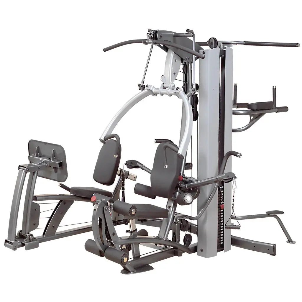 Body - Solid Fusion F600 Multi - Station Home Gym – Compact Full - Body Strength Trainer with 95 kg Stack - Apex Gym
