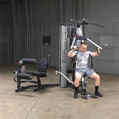 Body - Solid G10B Multi - Station Home Gym – Bi - Angular Full - Body Trainer with Dual 72.5 kg Stacks - Apex Gym