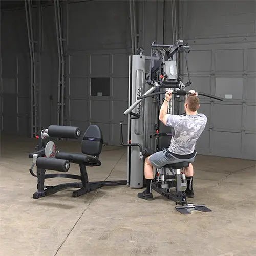 Body - Solid G10B Multi - Station Home Gym – Bi - Angular Full - Body Trainer with Dual 72.5 kg Stacks - Apex Gym