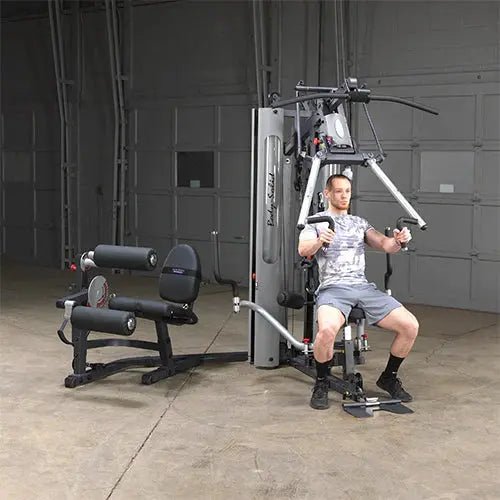 Body - Solid G10B Multi - Station Home Gym – Bi - Angular Full - Body Trainer with Dual 72.5 kg Stacks - Apex Gym