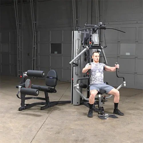 Body - Solid G10B Multi - Station Home Gym – Bi - Angular Full - Body Trainer with Dual 72.5 kg Stacks - Apex Gym