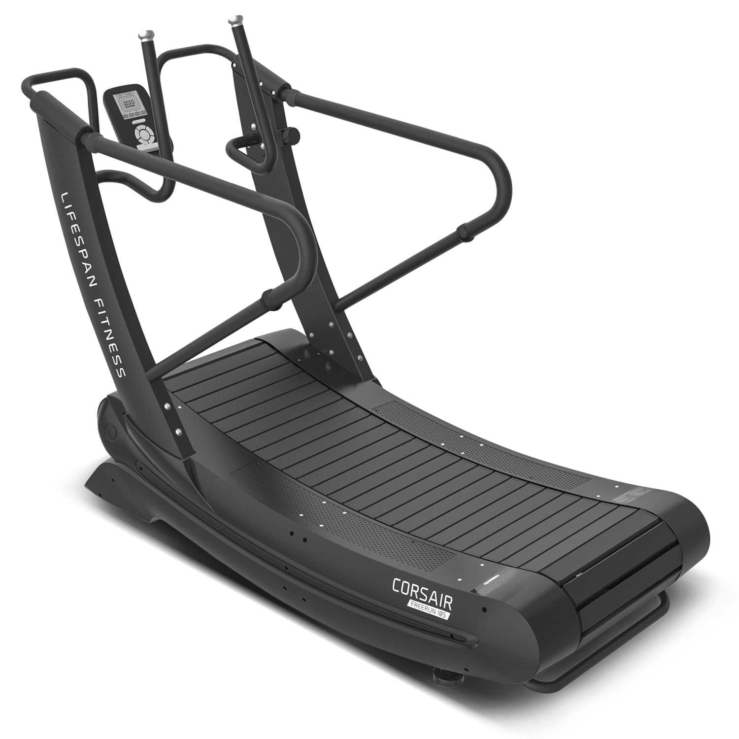 NNEDSZ Corsair FreeRun 105 Curved Treadmill – Self - Powered HIIT Runner for Unlimited Speed Control - Apex Gym