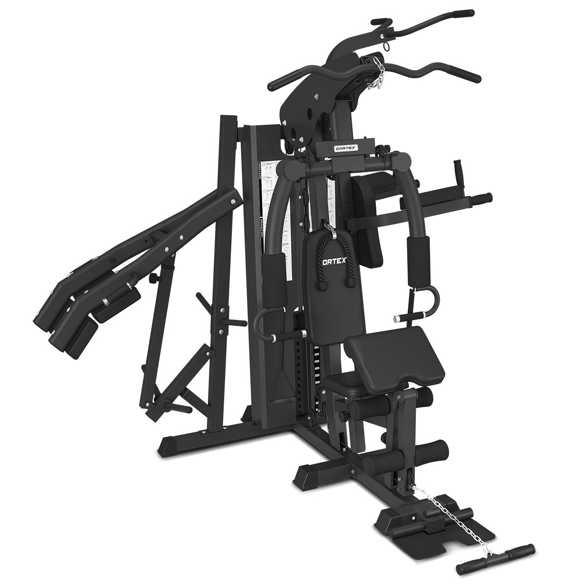 NNEDSZ GS7 All - in - One Multi - Station Home Gym with 73kg Weight Stack & Power Tower - Apex Gym