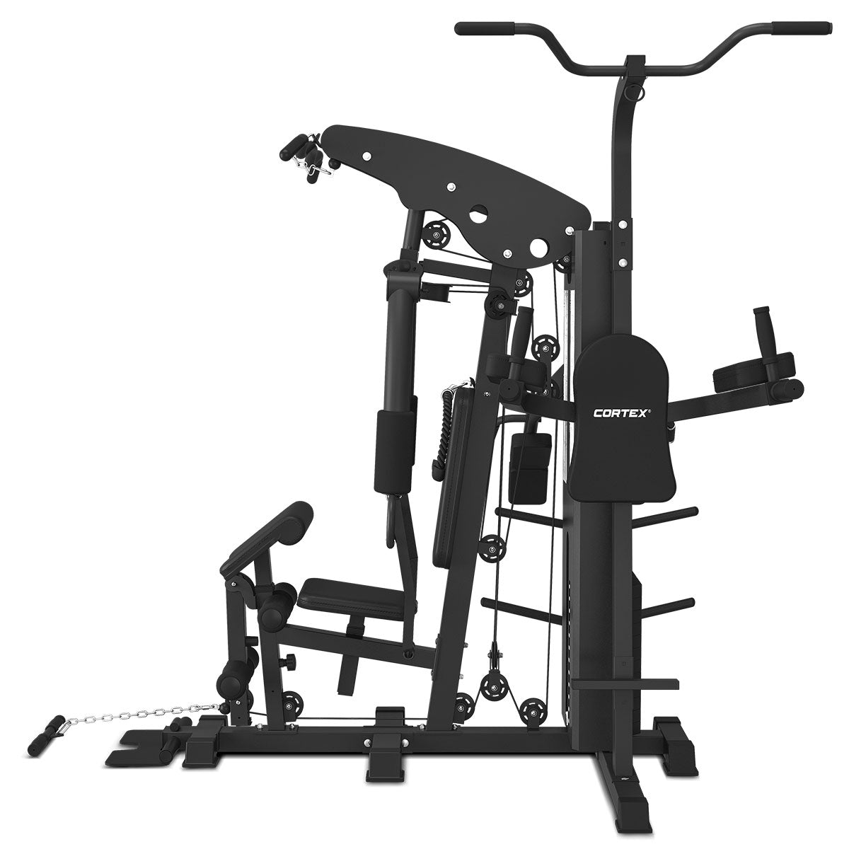 NNEDSZ GS7 All - in - One Multi - Station Home Gym with 73kg Weight Stack & Power Tower - Apex Gym