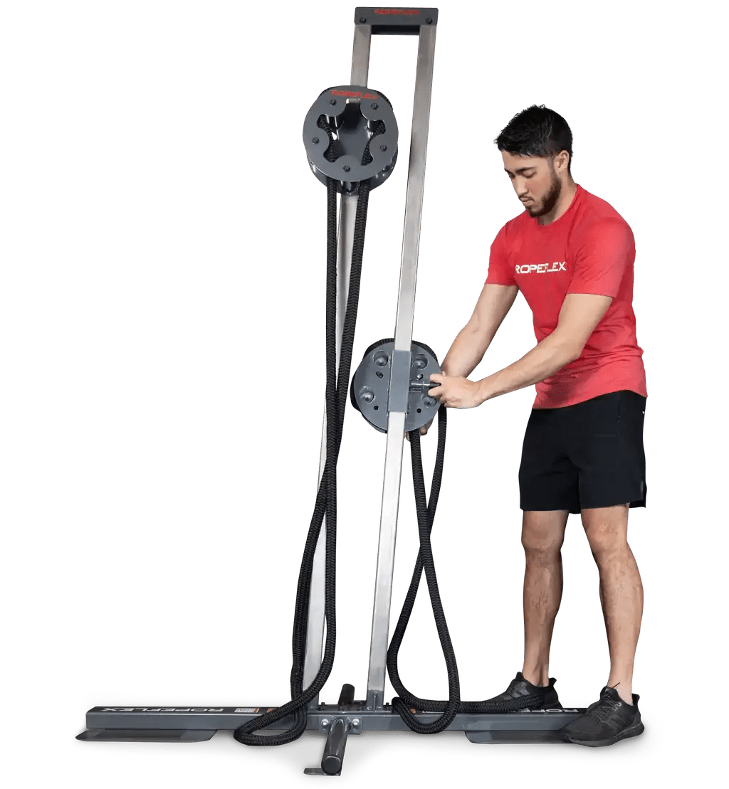 Ropeflex RX1500 Endless Rope Trainer – Compact Functional Fitness Machine for Full - Body Endurance & Strength - Apex Gym