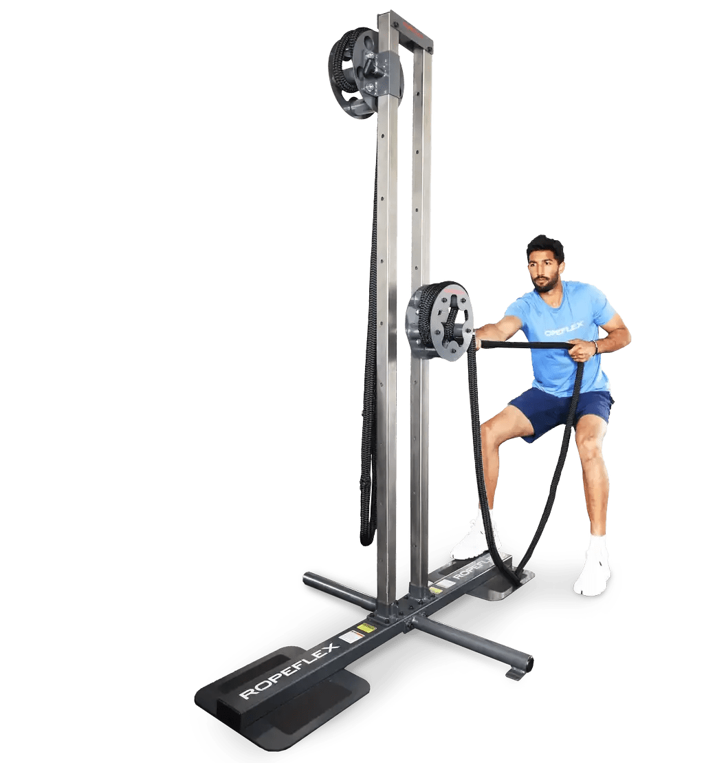Ropeflex RX1500 Endless Rope Trainer – Compact Functional Fitness Machine for Full - Body Endurance & Strength - Apex Gym