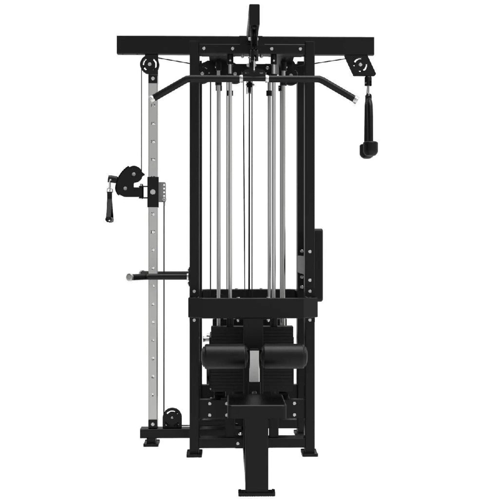 Titanium Strength 4 - Station Elite Multi Gym – Commercial 400 kg Stack Powerhouse for Multi - User Training - Apex Gym