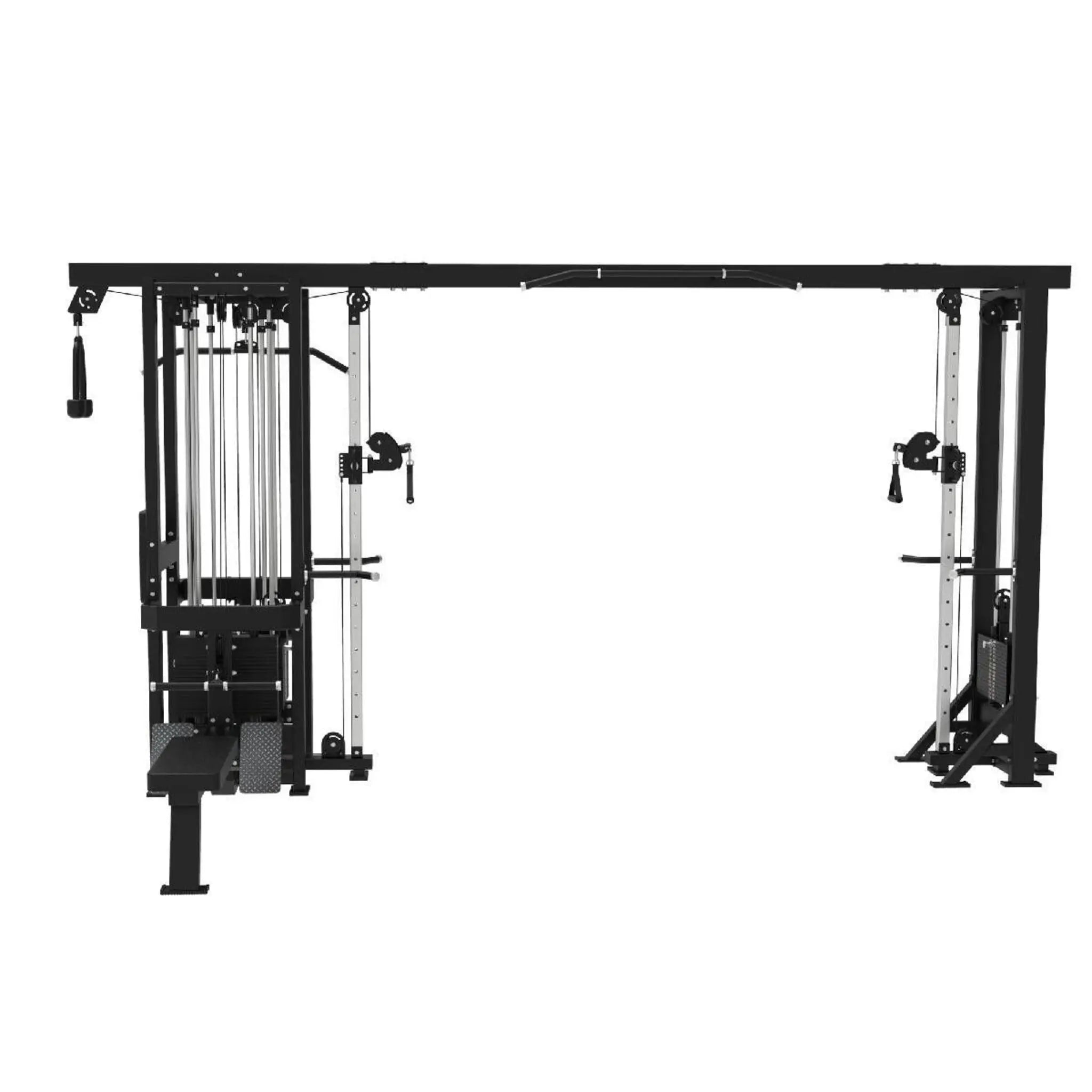 Titanium Strength 5 - Station Elite Multi Gym – Commercial 500 kg Stack Powerhouse for Multi - User Training - Apex Gym